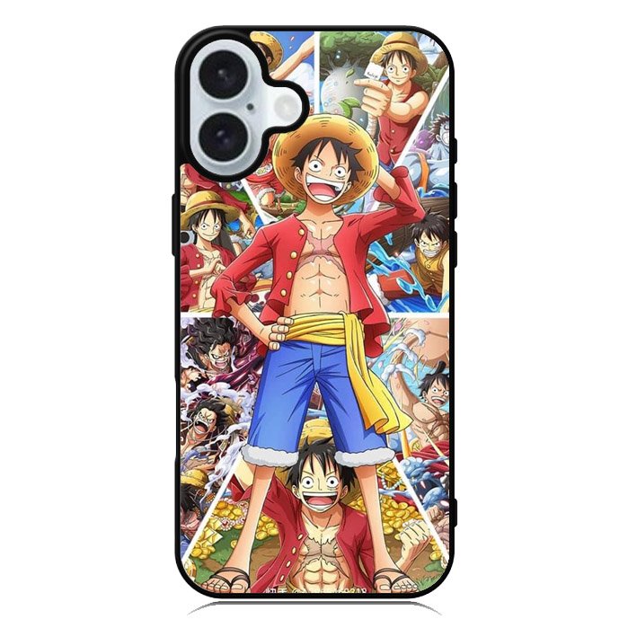 One Piece Luffy Monkey iPhone 16 Case QC10528