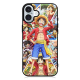 One Piece Luffy Monkey iPhone 16 Case QC10528