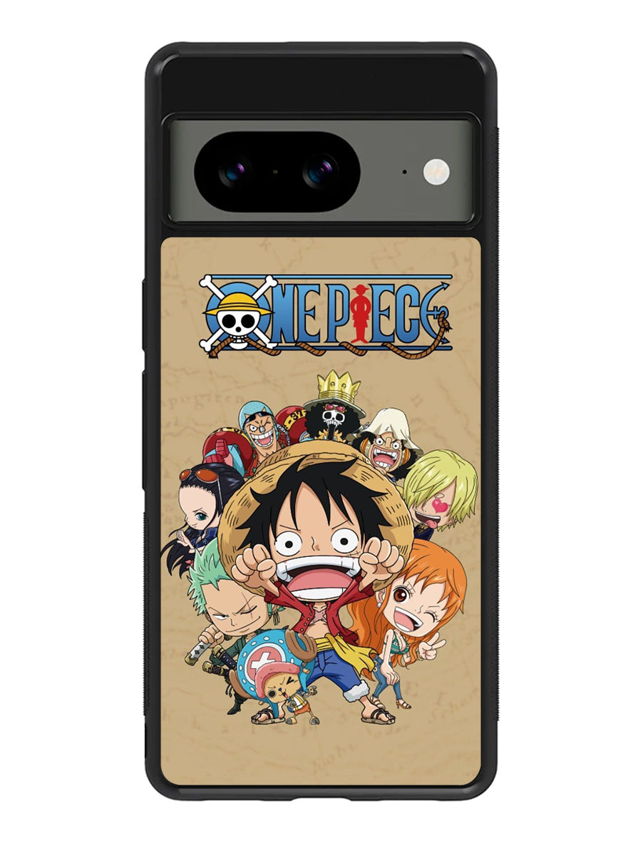 One Piece Anime Character Kawai Google Pixel 8 Case QC10521