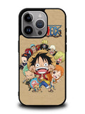 One Piece Anime Character Kawai iPhone 16 Pro Max Case OV10521