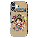 One Piece Anime Character Kawai iPhone 16 Case QC10521