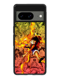 Fire Luffy One Piece Google Pixel 8A Case QC10563