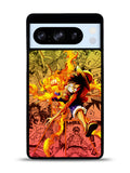 Fire Luffy One Piece Google Pixel 8 Pro Case QC10563
