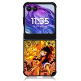 Fire Luffy One Piece Motorola Moto Razr Plus 2024 , Moto Razr+ 2024 Case OV10563