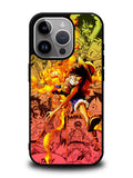 Fire Luffy One Piece iPhone 16 Pro Case OV10563