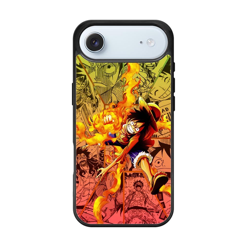 Fire Luffy One Piece iPhone Air Case QC10563