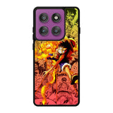 Fire Luffy One Piece Motorola Moto Edge 60 Pro Case QC10563