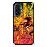 Fire Luffy One Piece Samsung Galaxy A17 Case QC10563