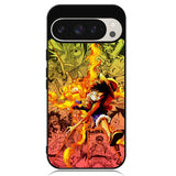 Fire Luffy One Piece Google Pixel 9 | Pixel 9 Pro Case OV10563
