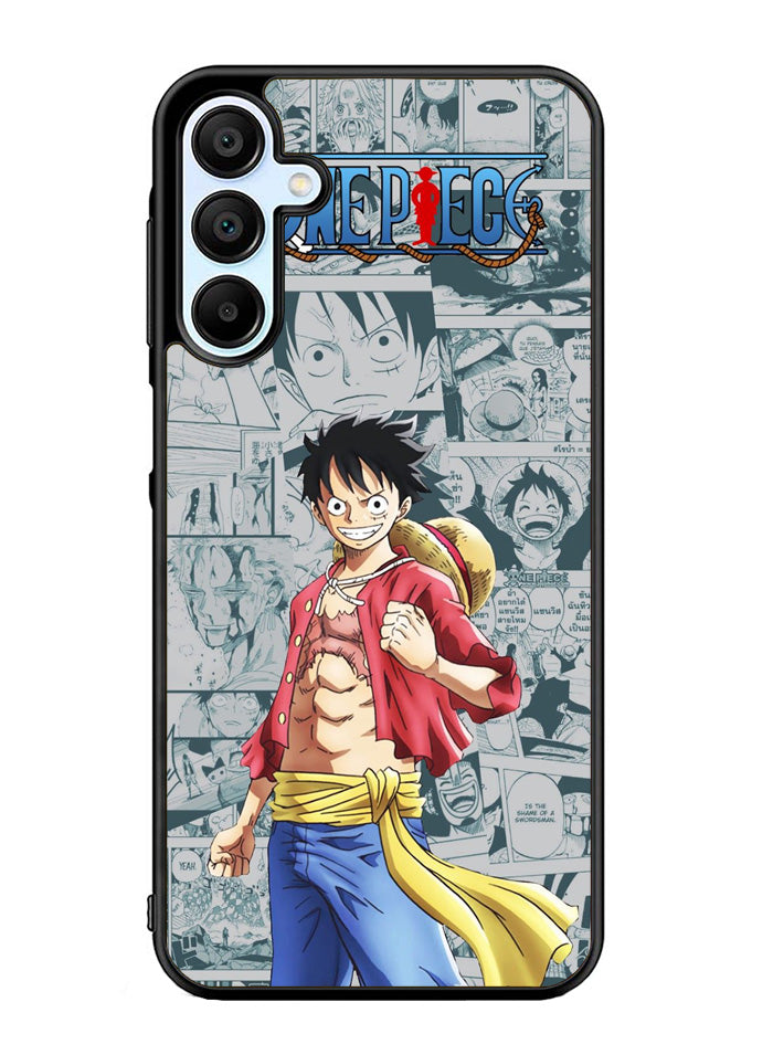 One Piece Comics Luffy Samsung Galaxy A35 5G Case OV10524