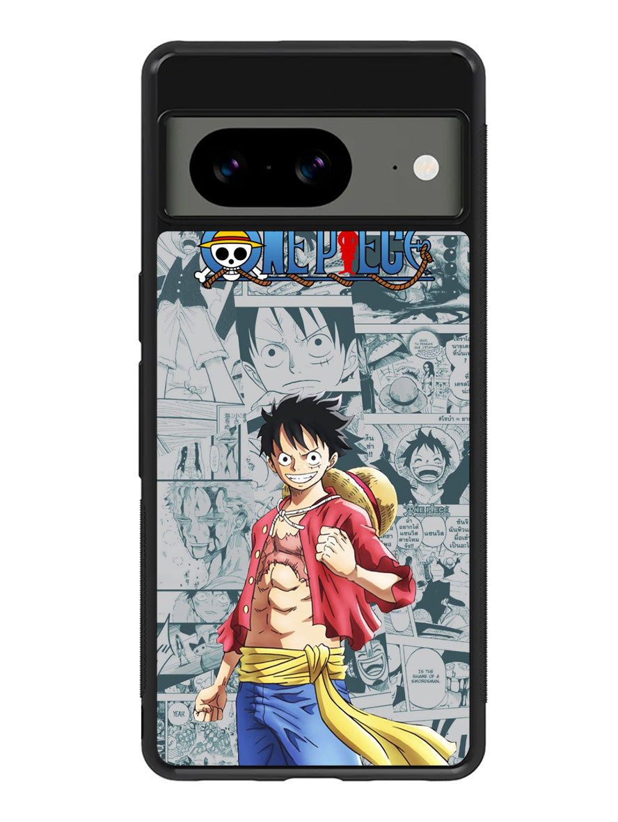 One Piece Comics Luffy Google Pixel 8A Case QC10524