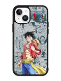 One Piece Comics Luffy iPhone 14 Plus Case QC10524