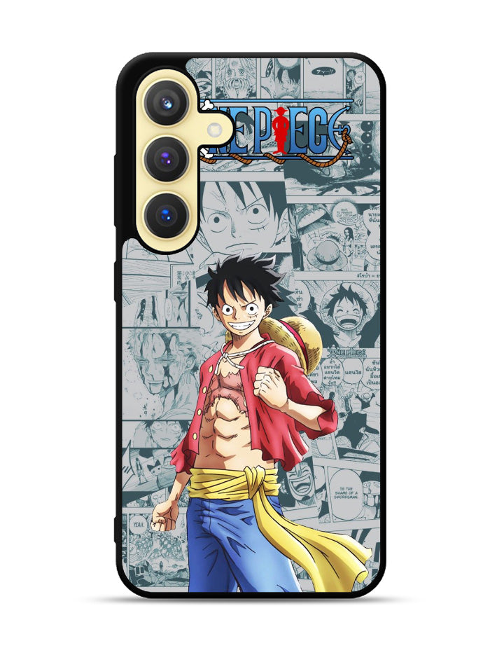 One Piece Comics Luffy Samsung Galaxy S25 Plus 5G , Samsung Galaxy S25+ 5G Case OV10524