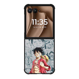 One Piece Comics Luffy Motorola Moto RAZR Plus 2025 Case OV10524