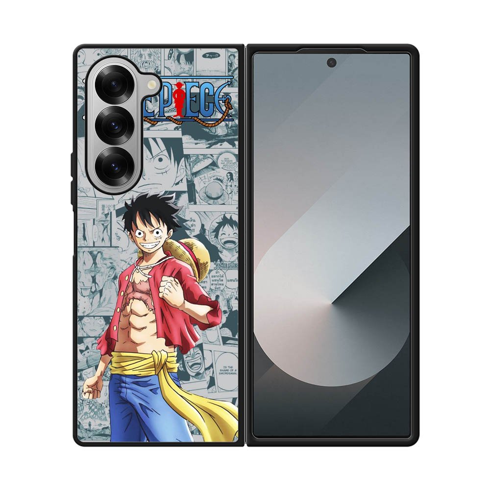 One Piece Comics Luffy Samsung Galaxy Z Fold 7 5G Case OV10524