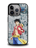 One Piece Comics Luffy iPhone 16 Pro Case OV10524