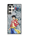 One Piece Comics Luffy Samsung Galaxy S23 Ultra 5G Case QC10524