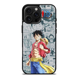 One Piece Comics Luffy iPhone 16 Pro Max Case OV10524