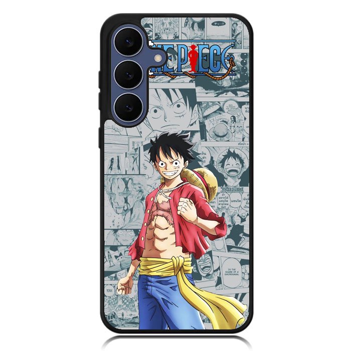 One Piece Comics Luffy Samsung Galaxy S25 FE Case OV10524