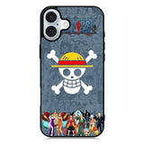 Full Team One Piece iPhone 16 Plus Case QC10572