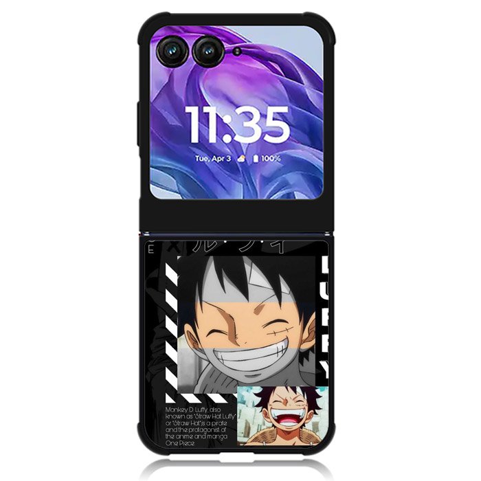 LUFFY One Piece Aesthetic Motorola Moto Razr Plus 2024 , Moto Razr+ 2024 Case OV10475