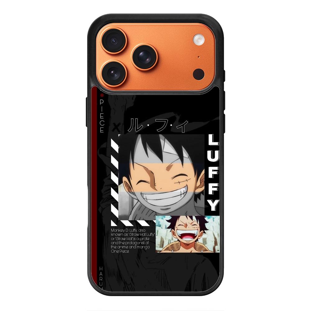 LUFFY One Piece Aesthetic iPhone 17 Pro Case QC10475