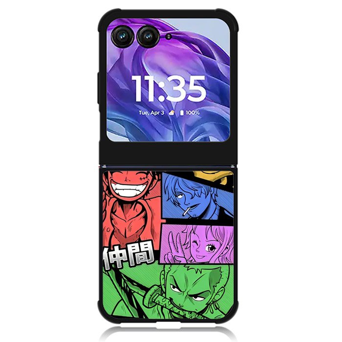 One Piece Color Team Motorola Moto Razr Plus 2024 , Moto Razr+ 2024 Case OV10522