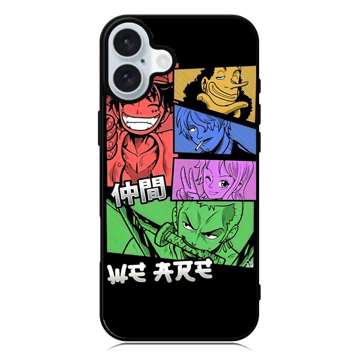 One Piece Color Team iPhone 16 Case QC10522