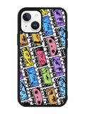 One Piece Sticker Face iPhone 14 Plus Case QC10530