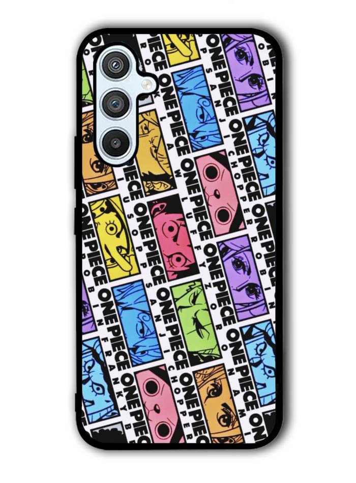 One Piece Sticker Face Samsung Galaxy A54 5G Case OV10530