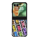 One Piece Sticker Face Motorola Moto RAZR 2025 Case OV10530