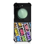 One Piece Sticker Face Samsung Galaxy Z Flip 6 5G 2024 Case OV10530