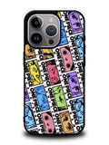 One Piece Sticker Face iPhone 16 Pro Max Case QC10530