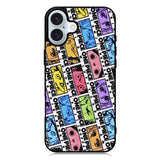 One Piece Sticker Face iPhone 16 Case QC10530