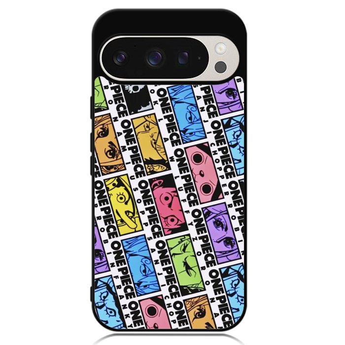 One Piece Sticker Face Google Pixel 9 | Pixel 9 Pro Case OV10530