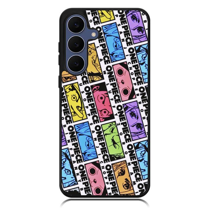 One Piece Sticker Face Samsung Galaxy S25 FE Case OV10530