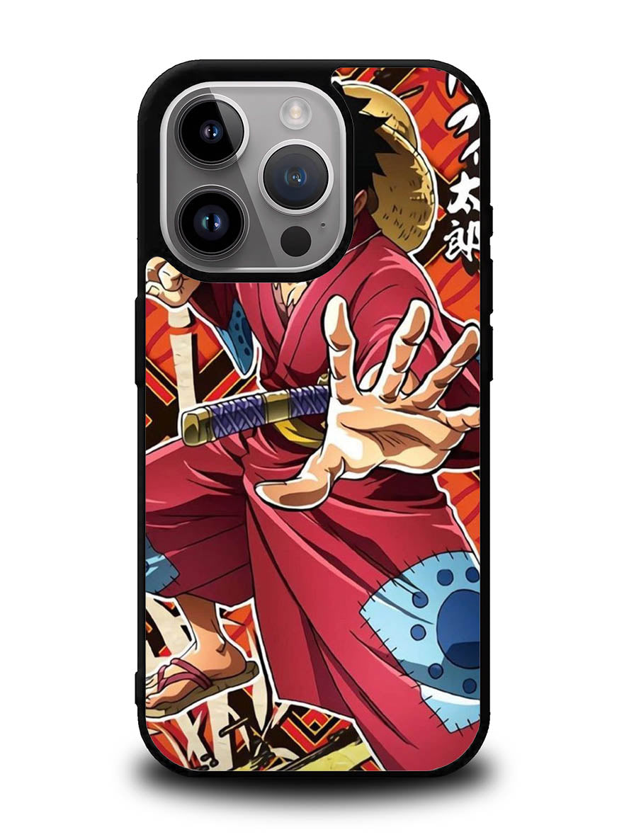 Luffy Arc Wano Kaido iPhone 16 Pro Max Case OV10473