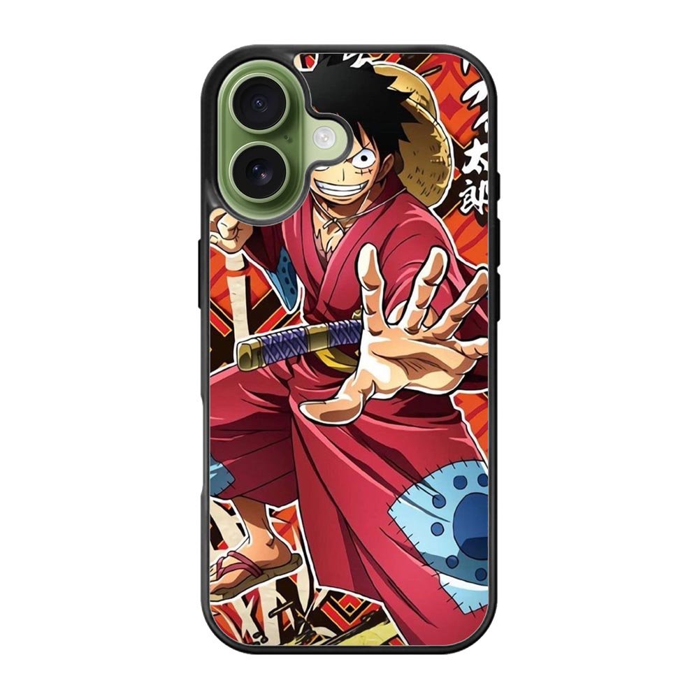 Luffy Arc Wano Kaido iPhone 17 Case OV10473