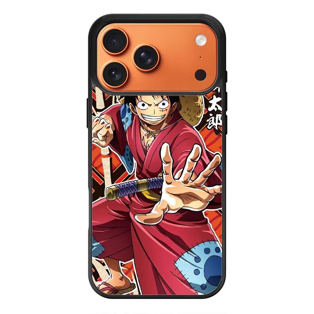 Luffy Arc Wano Kaido iPhone 17 Pro Case OV10473
