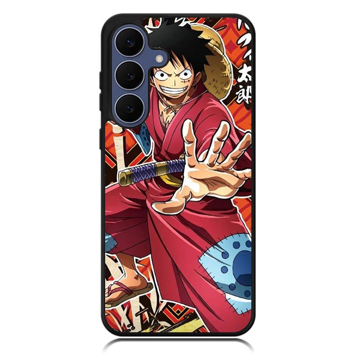 Luffy Arc Wano Kaido Samsung Galaxy S25 FE Case OV10473