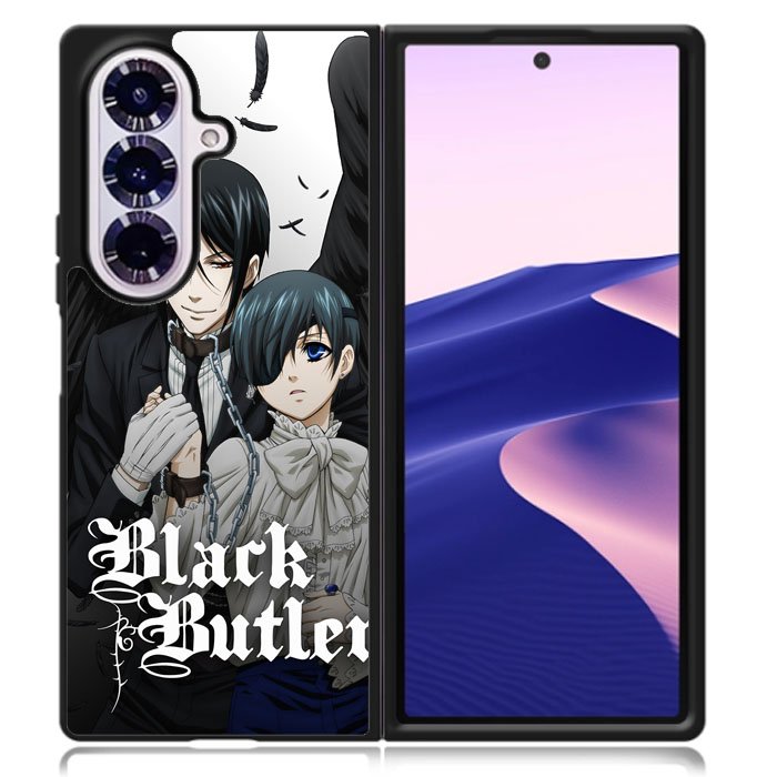Black Butler Anime Samsung Galaxy Z Fold 7 Case OV10651