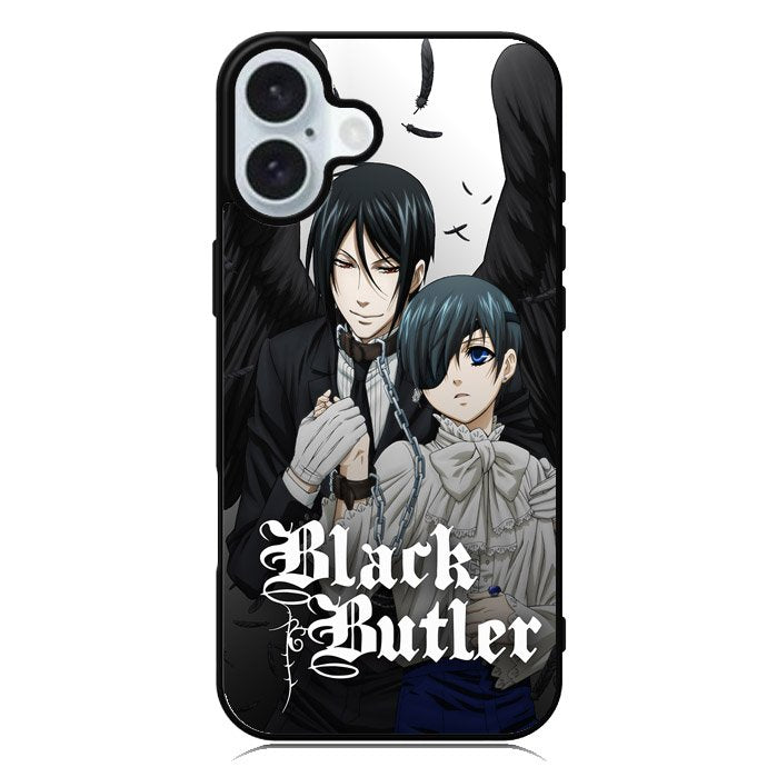 Black Butler Anime iPhone 16 Case QC10651