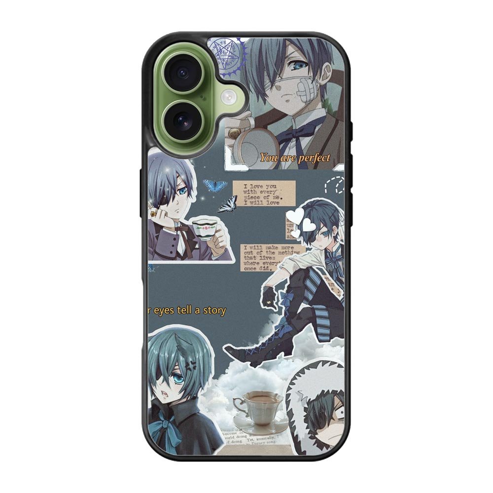 Ciel Phantomhive Anime iPhone 17 Case QC10694