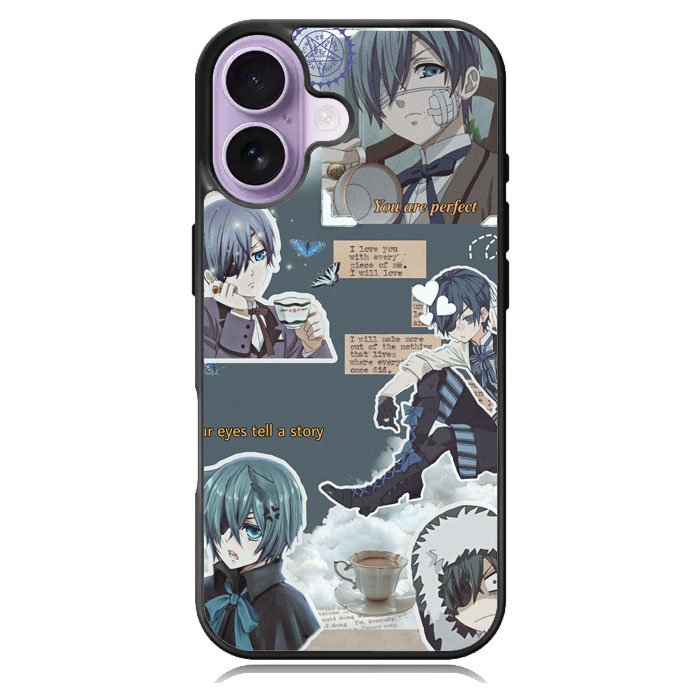 Ciel Phantomhive Anime iPhone 17 Case OV10694