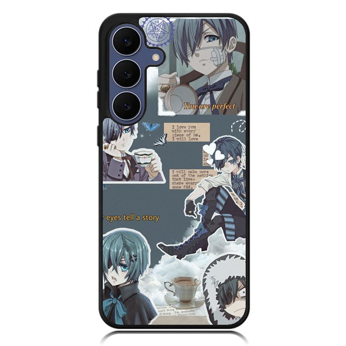 Ciel Phantomhive Anime Samsung Galaxy S25 FE Case OV10694