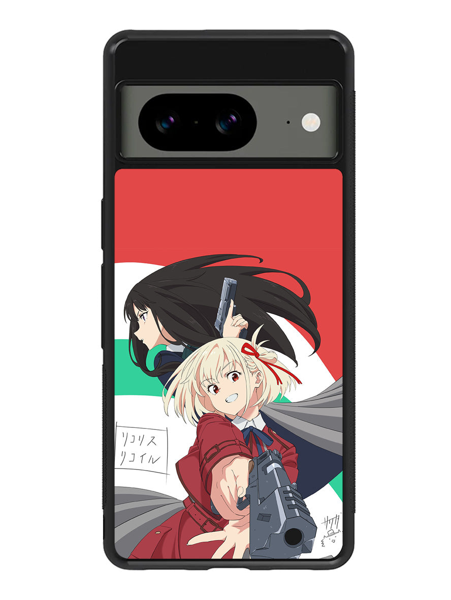 Lycoris Recoil Anime Google Pixel 8 Case QC10479