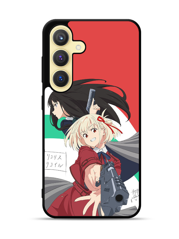 Lycoris Recoil Anime Samsung Galaxy S25 Plus 5G , Samsung Galaxy S25+ 5G Case OV10479