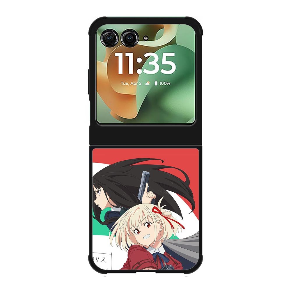 Lycoris Recoil Anime Motorola Moto RAZR 2025 Case OV10479