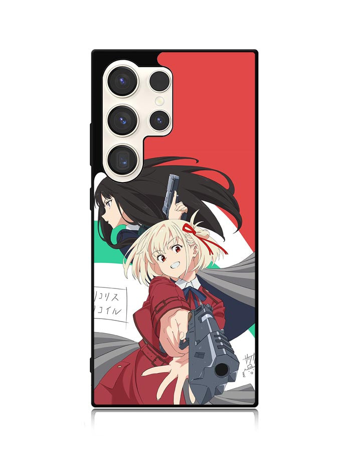 Lycoris Recoil Anime Samsung Galaxy S25 Ultra 5G Case QC10479