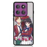 Classroom of the Elite Anime Motorola Moto Edge 2025 | Moto Edge 60 Fusion | Moto Edge 60 Pro Case OV10696